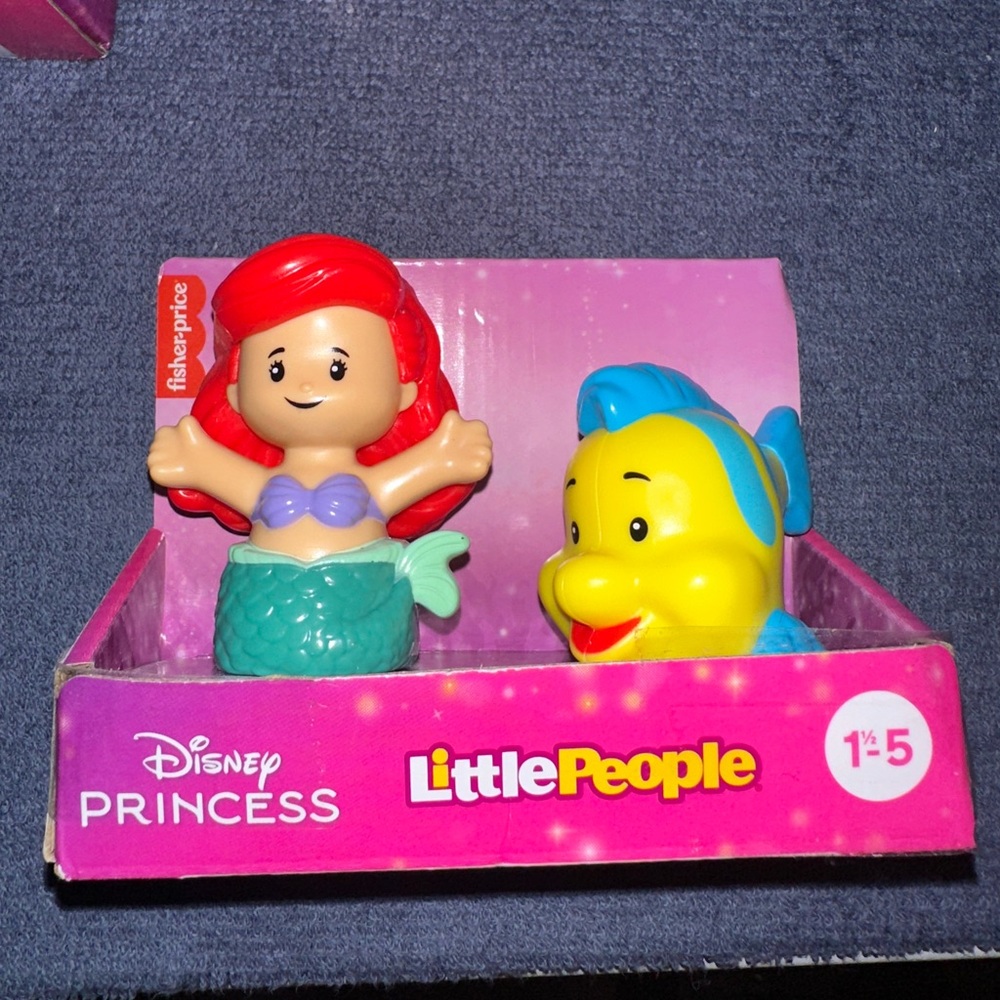 Little People Ariel and Flounder